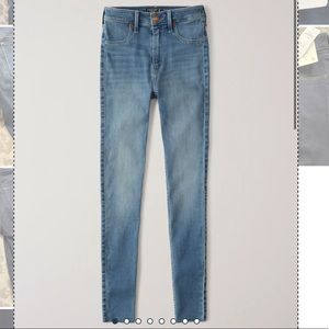 Abercrombie high rise jean legging